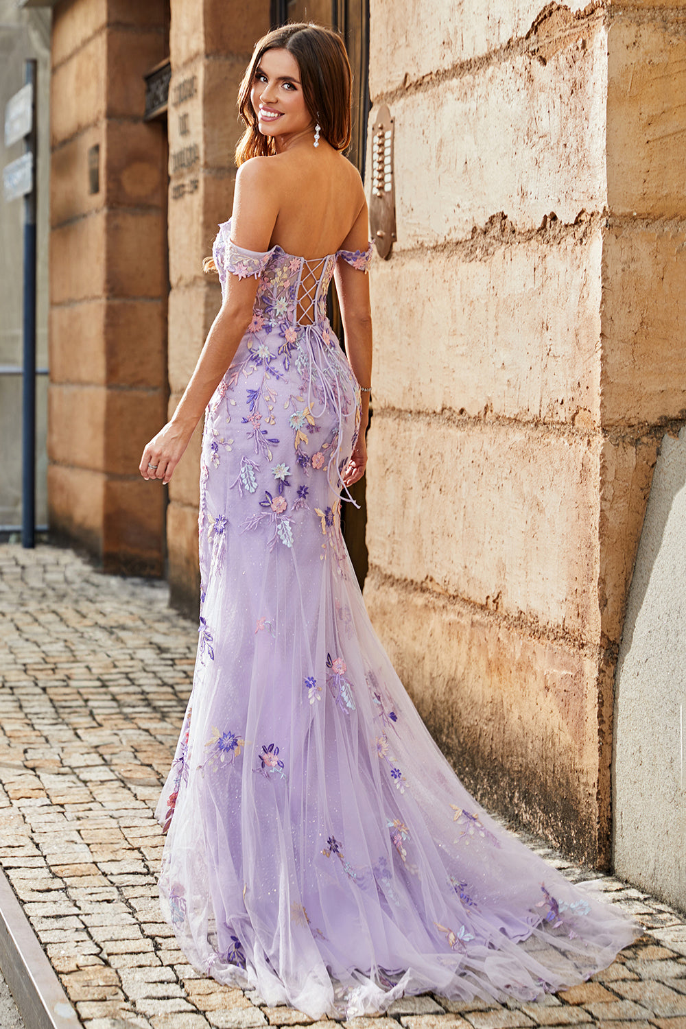 Mauve on sale evening gown